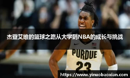杰登艾维的篮球之路从大学到NBA的成长与挑战